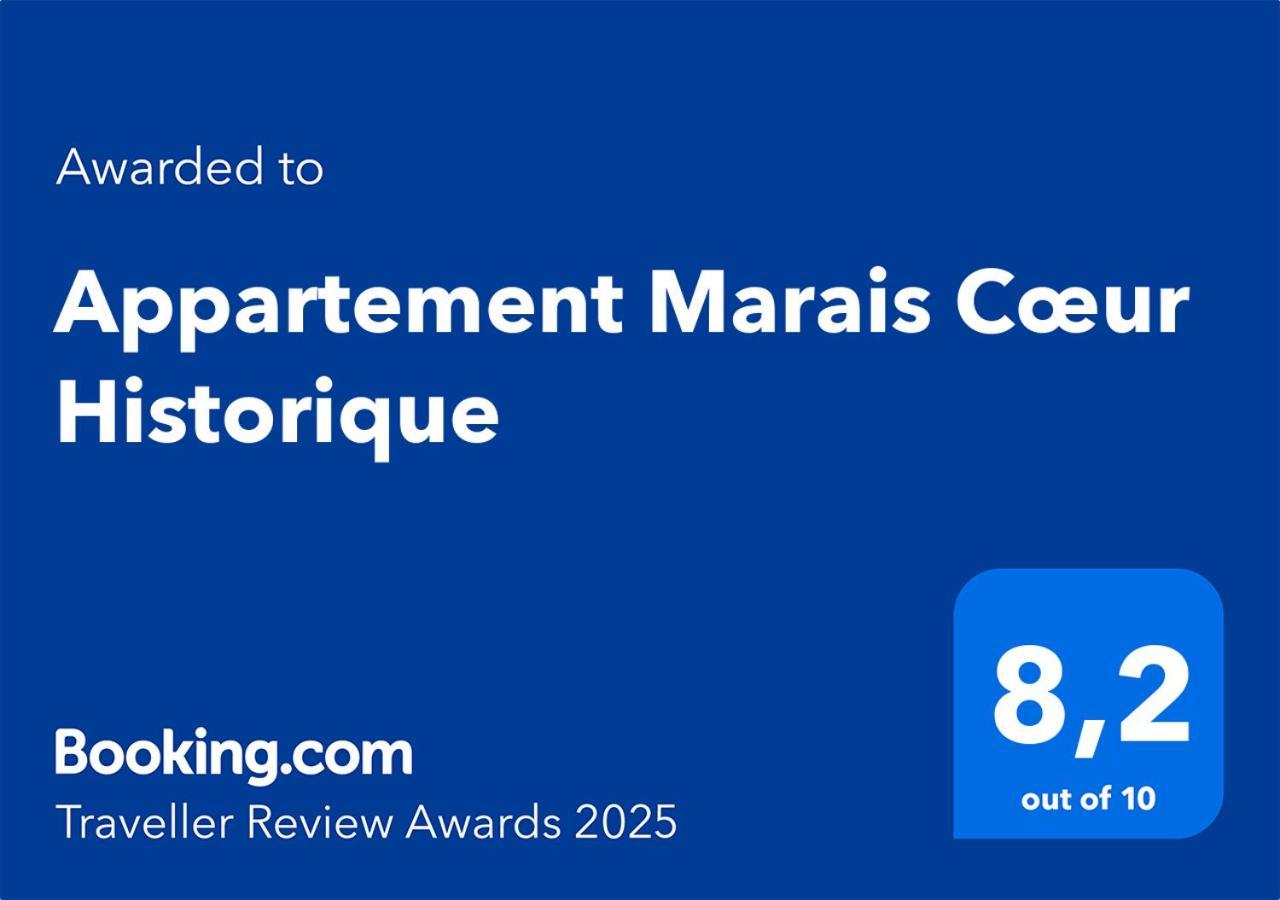 Appartement Marais Coeur Historique Paris Exterior photo